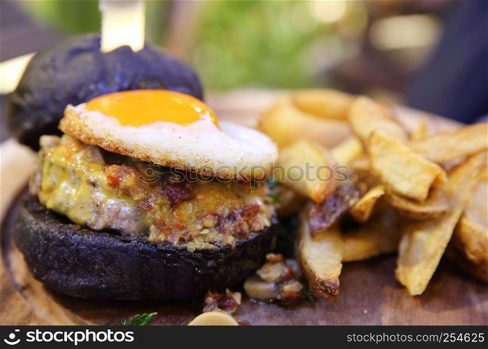 Beef Hamburger with spice