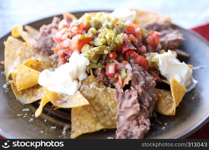 beef nachos