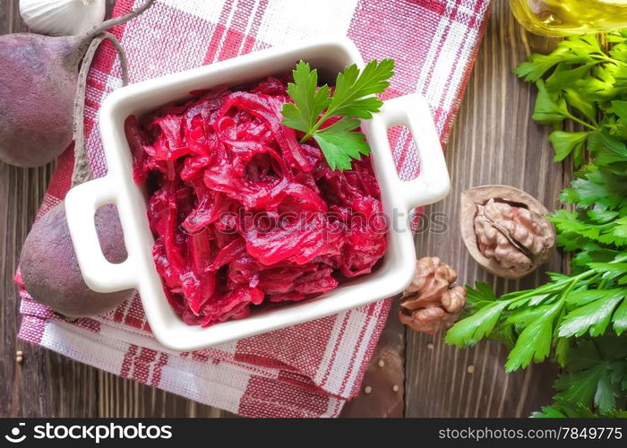 Beet salad