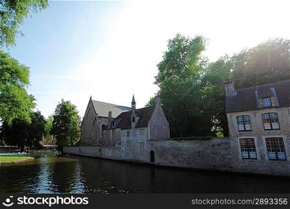 Beguinage in Bruges, Belgium