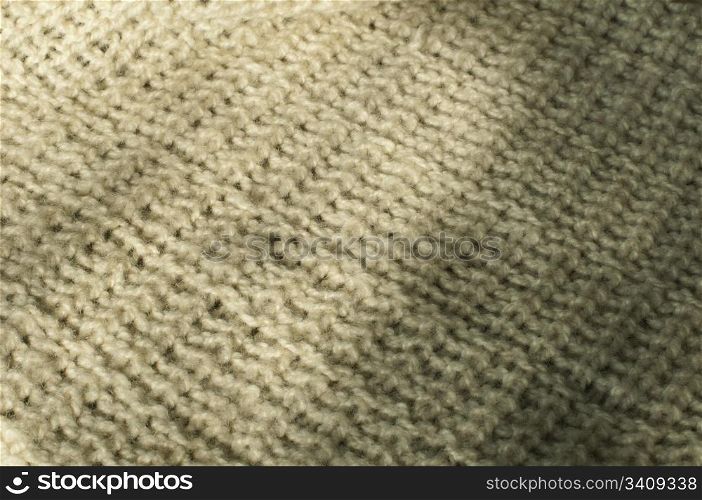 Beige knitting structure