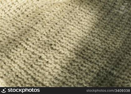 Beige knitting structure
