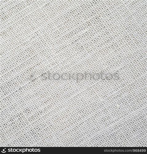 Beige sack cloth texture background, detail close up