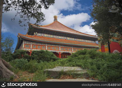 Beihai Park is an imperial garden to the north-west of the Forbidden City in Beijing.. Beihai Park is an imperial garden