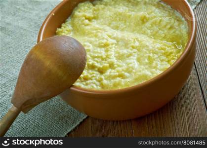 Belarusian Millet porridge with pumpkin