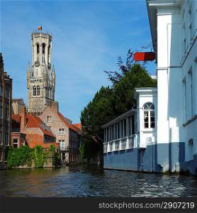 Belfort tower in Bruges