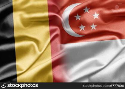 Belgium and Singapore