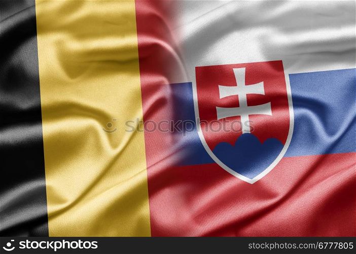 Belgium and Slovakia