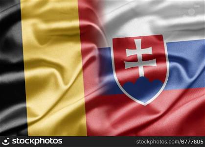 Belgium and Slovakia