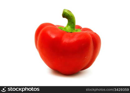 bell peppers isolated on a white background