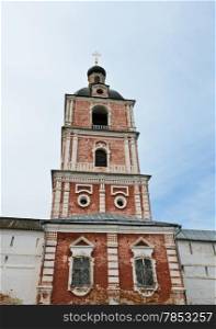 Bell tower in Goritsky Monastery of Dormition, Pereslavl-Zalessky, Russia