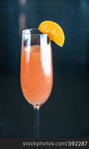 Bellini cocktail