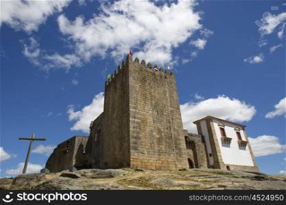 Belmonte castle. Historic village of Portugal, near Covilha