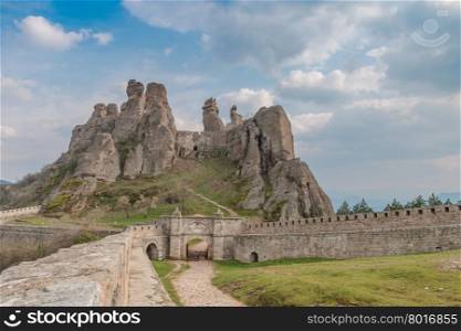 Belogradchik fortress in Bulgaria