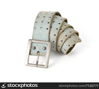 belt isolated on white with clipping path