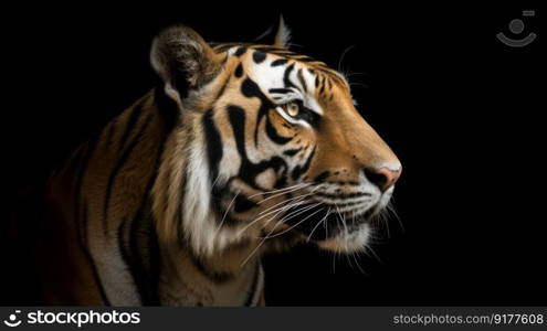 Bengal tiger. Illustration Generative AI
