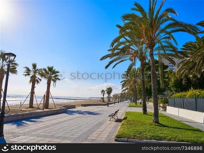 Benicassim Almadrava playa beach in Castellon of Spain also Benicasim