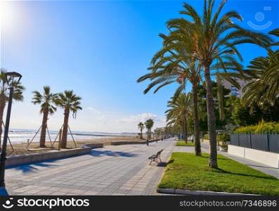 Benicassim Almadrava playa beach in Castellon of Spain also Benicasim