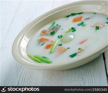 Bergen fish soup - Norwegian fish soup