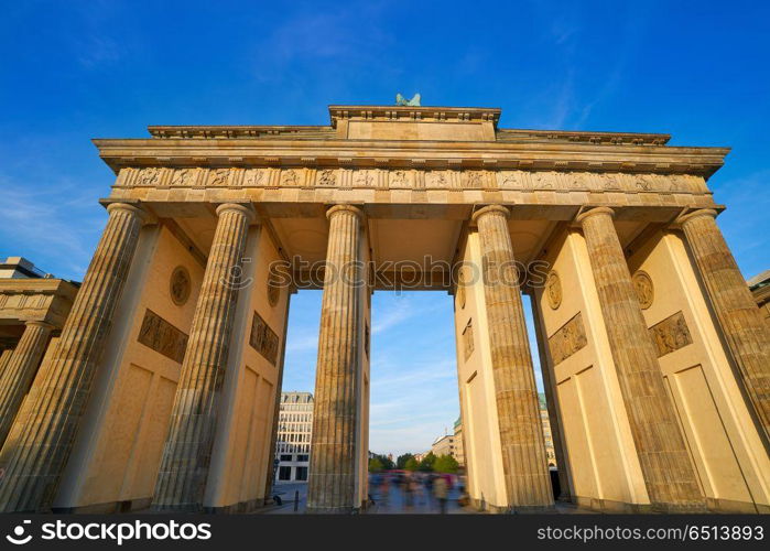 Berlin Brandenburg Gate Brandenburger Tor. Berlin Brandenburg Gate Brandenburger Tor in Germany