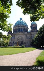 Berlin cathedral and garden