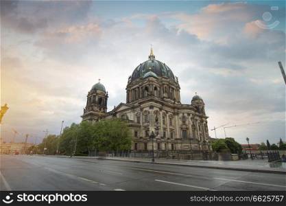 Berlin Cathedral. the largest evangelical church in Germany