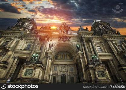 Berlin Cathedral. the largest evangelical church in Germany. Berlin Cathedral.