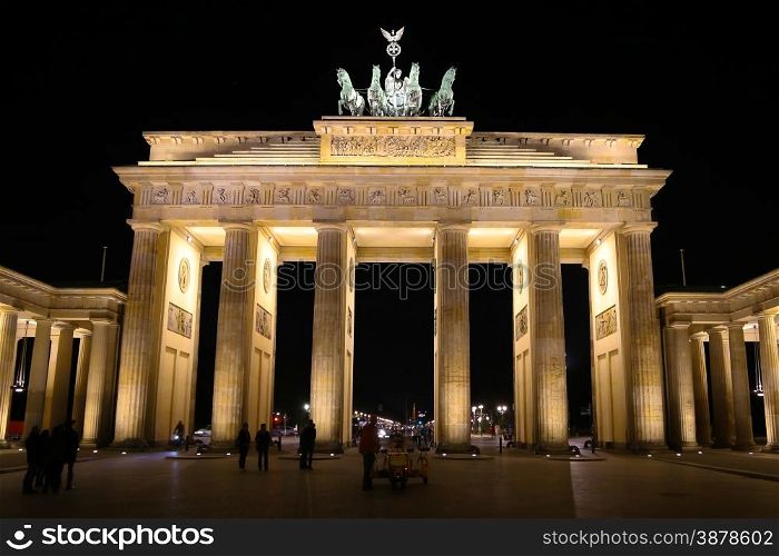 Berlin, Germany. Brandenburger Tor, Pariser Platz