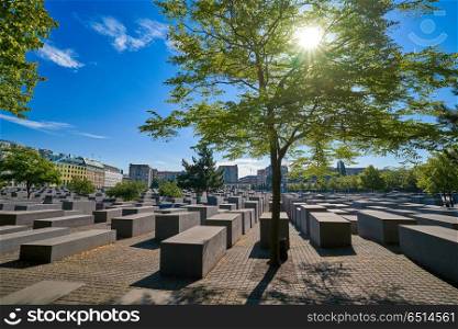 Berlin Holocaust Memorial to murdered Jews in Germany. Berlin Holocaust Memorial to murdered Jews