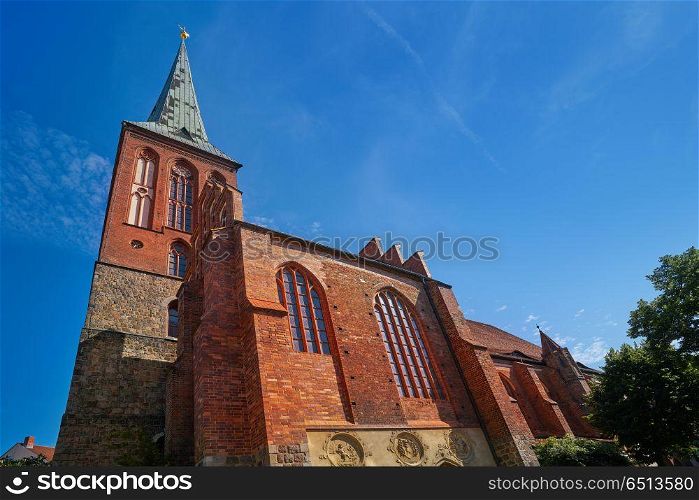 Berlin Nikolaikirche church in Germany. Berlin Nikolaikirche church in Germany baltic gothic artchitecture