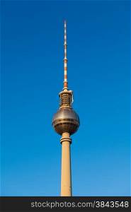 Berlin TV Tower. Fersehturm in Berlin