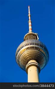 Berlin TV Tower. Fersehturm in Berlin
