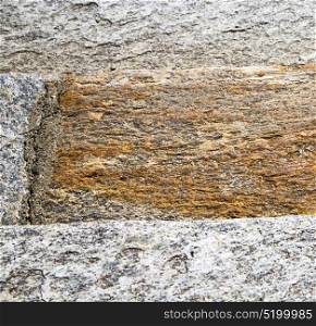 besnate street lombardy italy varese abstract pavement of a curch and marble