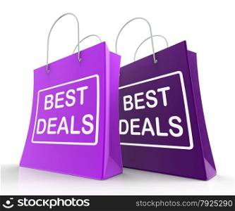 Best Deals Bags Representing Bargains and Discounts