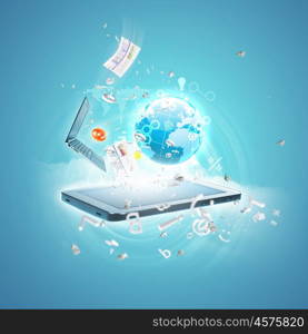 Best Internet Concept of global business from concepts series. E-Business