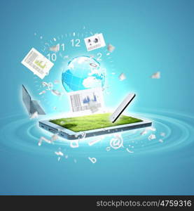 Best Internet Concept of global business from concepts series. E-Business