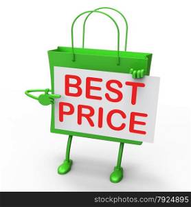 Best Price Bag Representing Bargains and Discounts