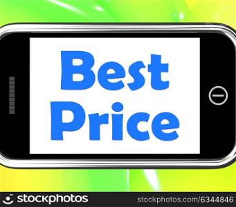 . Best Price On Phone Showing Promotion Offer Or Discount