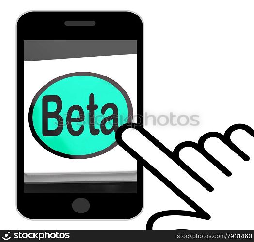 Beta Button Displaying Development Or Demo Version