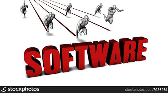Better Software with a Business Team Racing Concept. Better Software