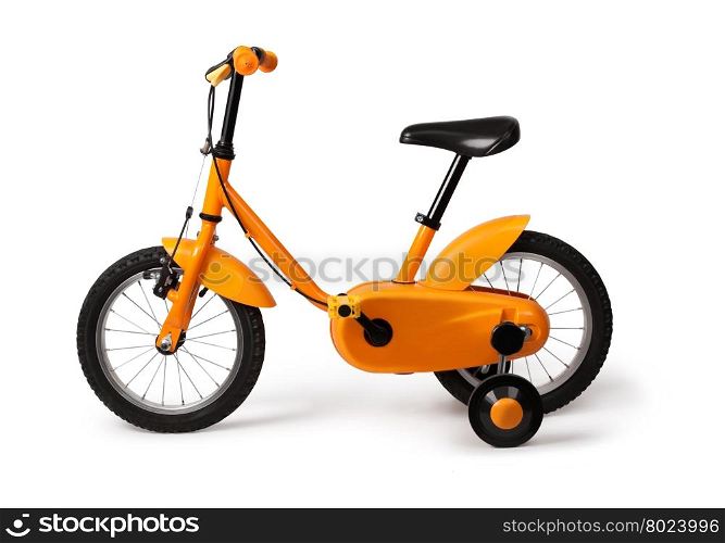 bicycle for children. bicycle for children isolated on white background