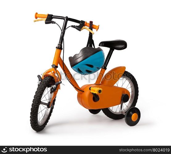 bicycle for children. bicycle for children isolated on white background