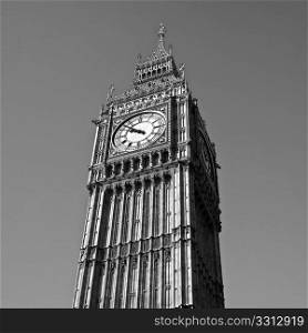 Big Ben. Big Ben, Houses of Parliament, Westminster Palace, London gothic architecture