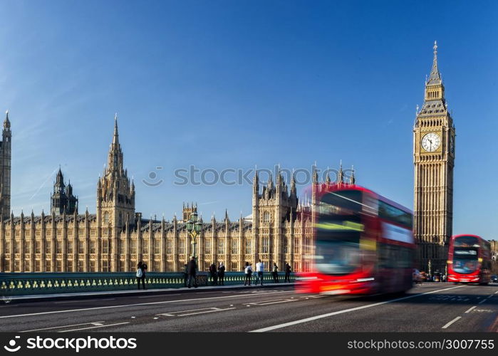 Big Ben in a sunny morning, London, United Kingdom