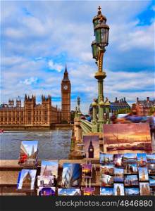 Big Ben London postcards Clock tower in UK images of cards are my own copyright