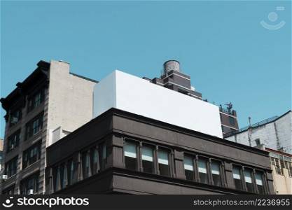 big billboard template building city