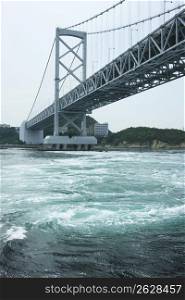 Big bridge and Whirling current