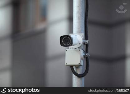 big brother, outdoor surveillance camera. outdoor surveillance camera
