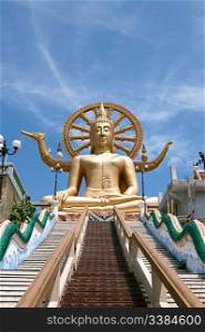Big buddha statue. Koh Samui island, Thailand