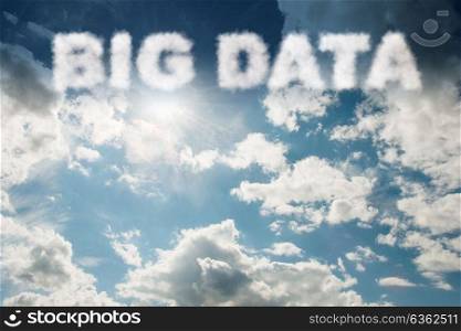 Big Data concept in IT technology